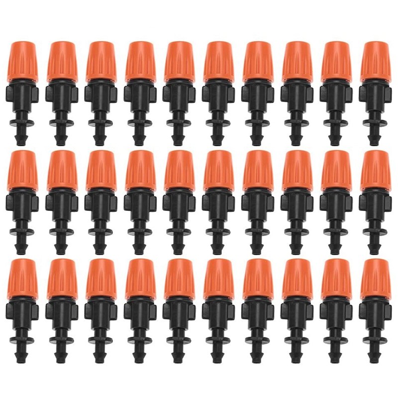 3X(50 Pcs Drip Irrigation Nozzle, Water Nozzle, Adjustable in 22678