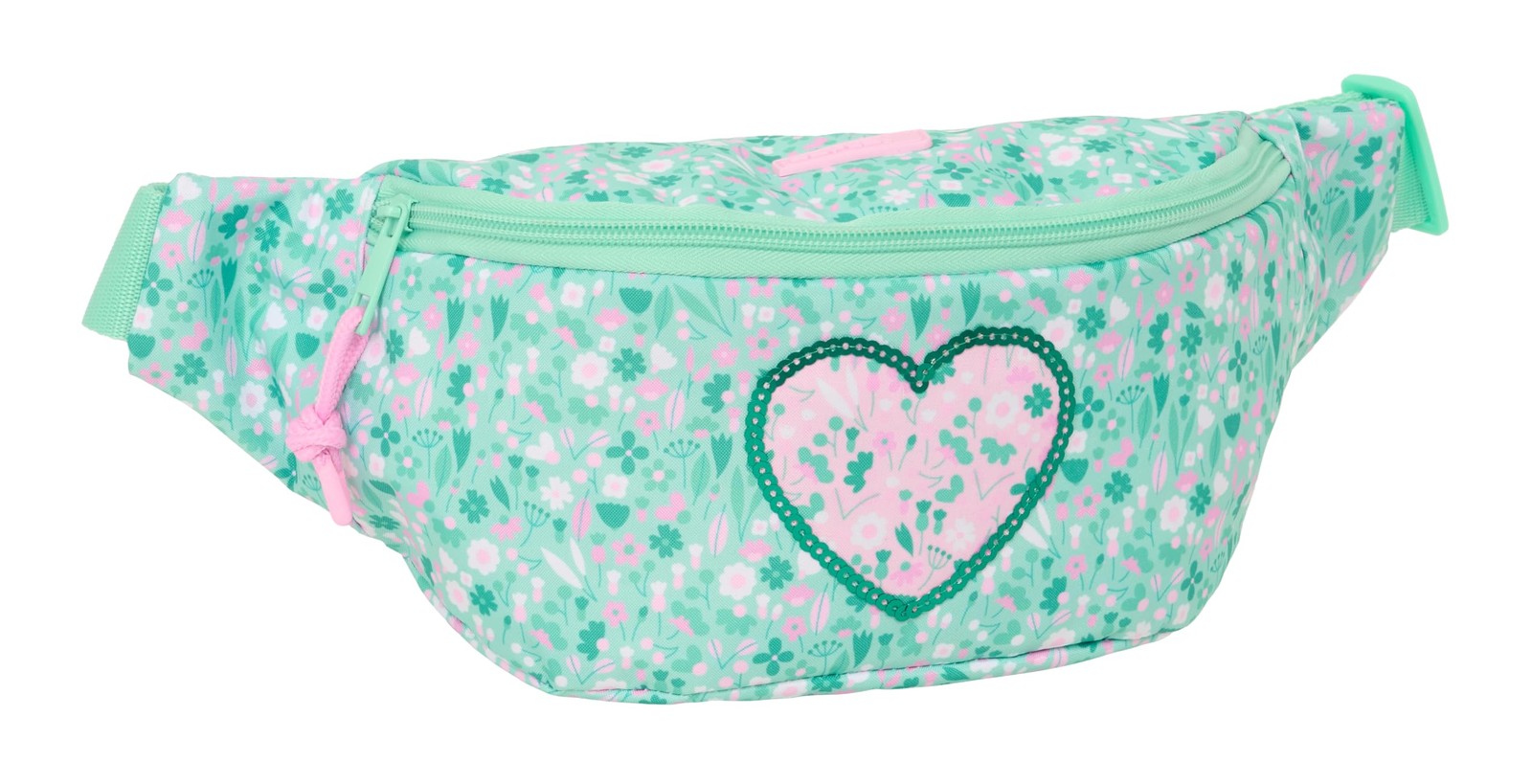 Safta CUORE – Waist Bag with External Pocket, Ideal for Youth and Children of Di