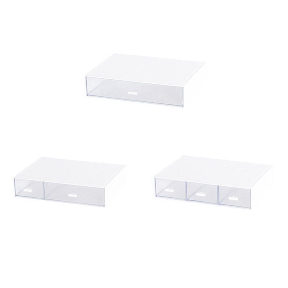 Compartmentalised Drawer Storage Box, Storage, Desktop Storage Box,4946