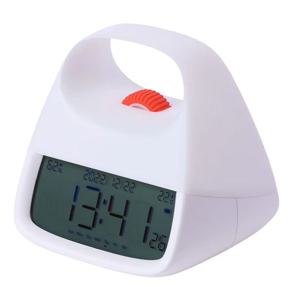 2-In-1 Charging Clock Desktop Decoration Simple Household N9H74385