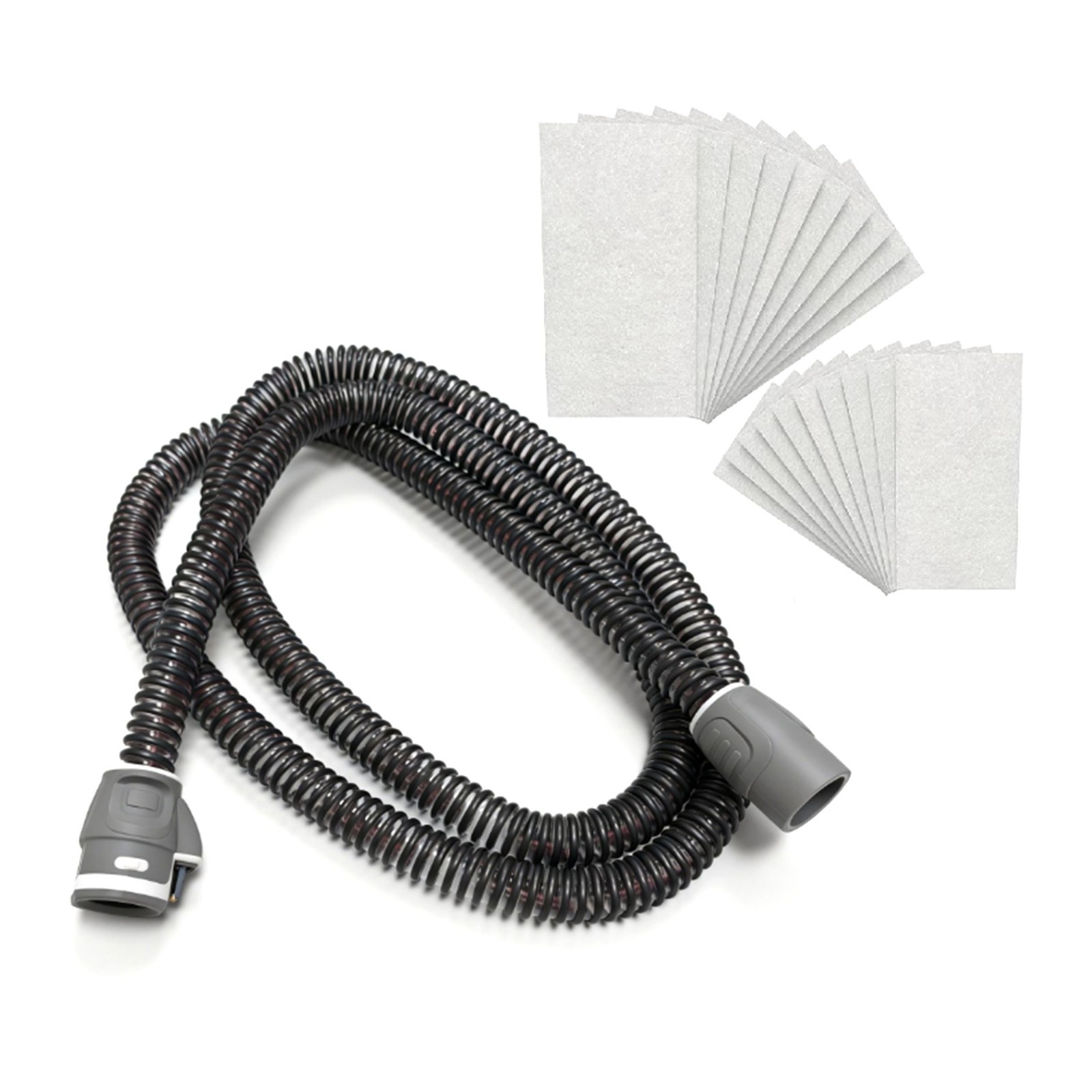 Replacement Tube and 20 Filters for Airsense 11 and Aircurve 11,Reusable1066