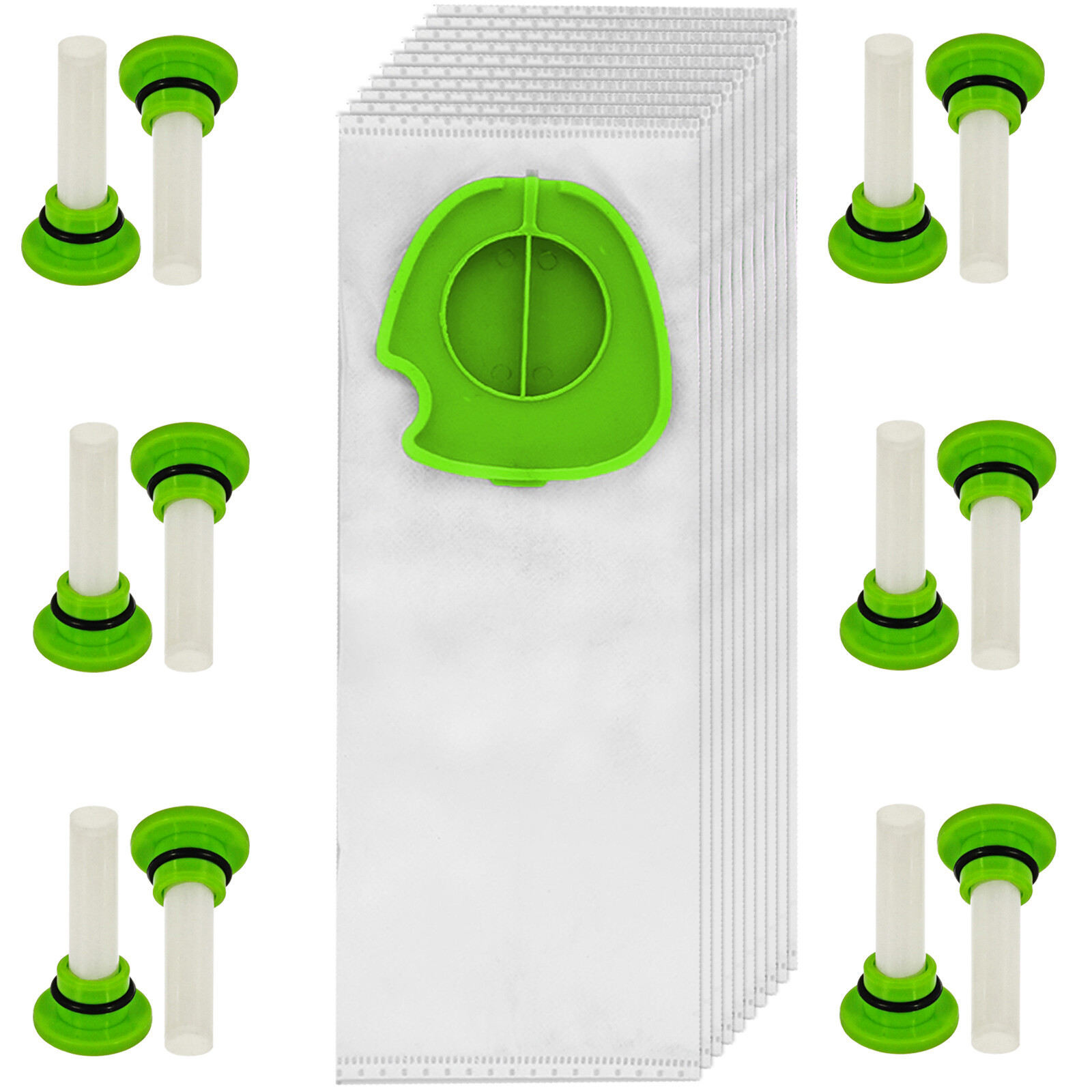 10 Dust Bags for GTECH PRO K9 Pet ATF303 Vacuum Cleaner + 12 Freshener Tabs