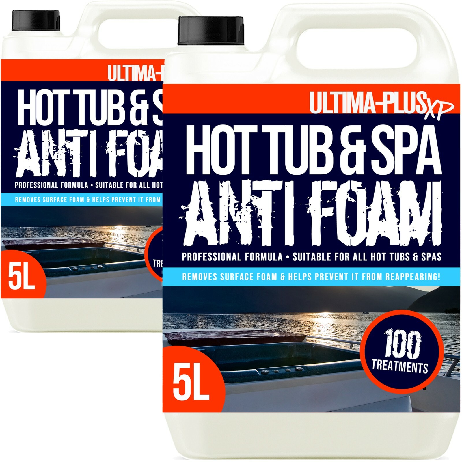 Hot Tub Anti Foam Remover Treatment Spa Whirlpool Pool Defoaming 10L Ultima Plus