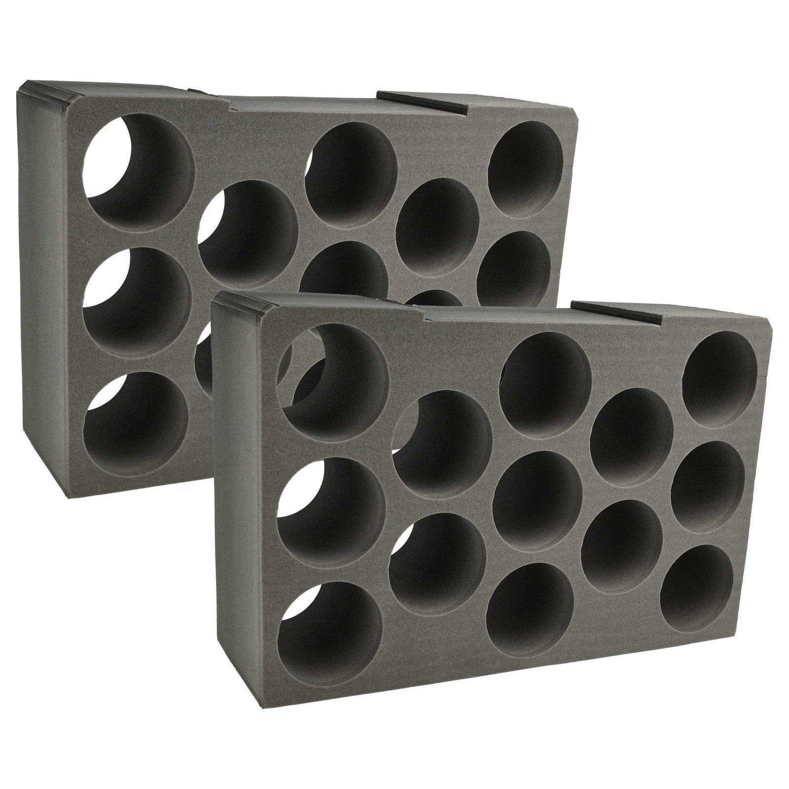 2x Foam Inlay for Bosch Sortimo L-Boxx 374 Varoboxx 4 Tool Case - 13 Cartridges