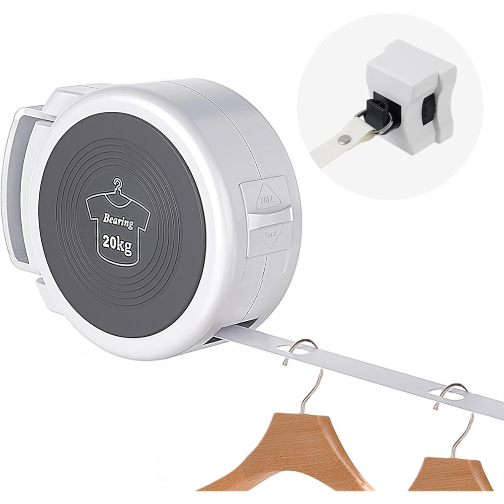 Retractable Clothesline Indoor Outdoor Clothes Line, Clothes Line with2254