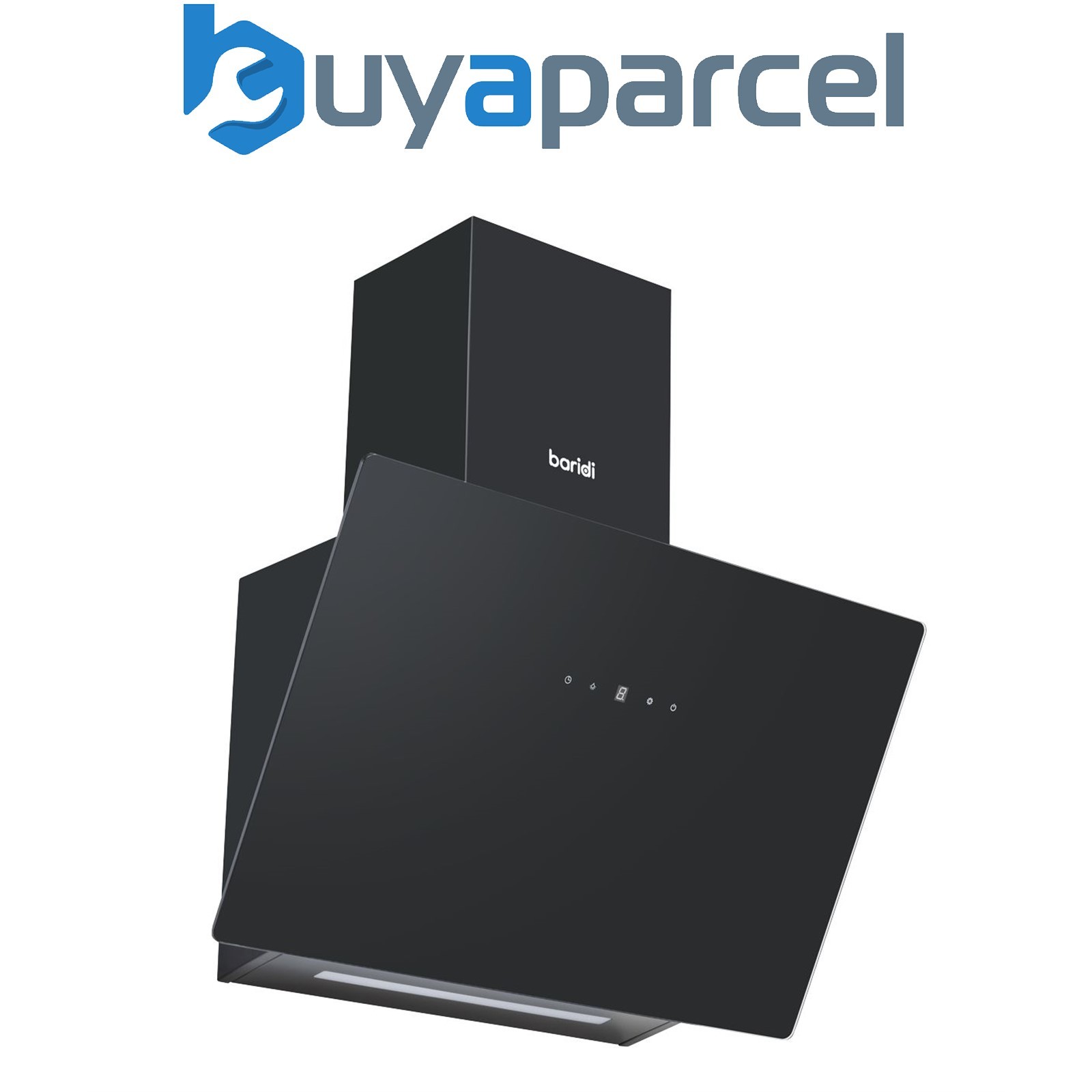 Sealey DH105 Baridi Angled Chimney Cooker Hood with Touch Controls & Carbon Filt