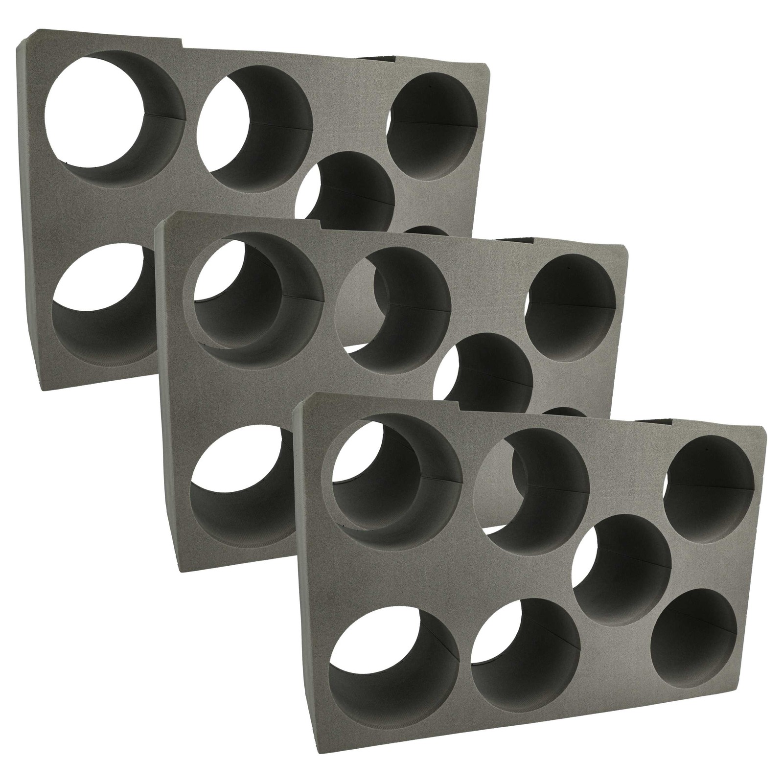 3x Foam Inlay for Bosch Sortimo L-Boxx 374 Tool Case - 7 Cartridges