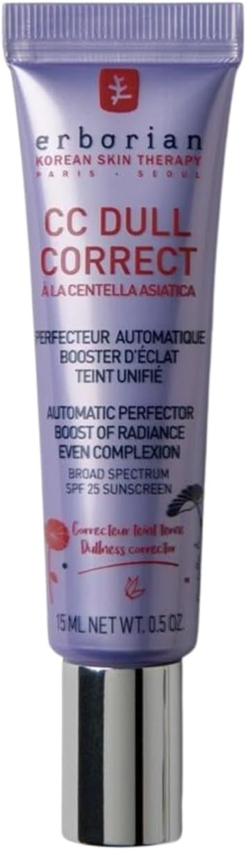 Erborian CC Dull Correct with Centella Asiatica - Korean Skincare and Makeup Cr