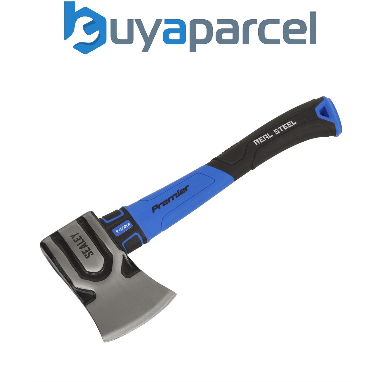 Sealey AXG98 Premier Hand Axe with Fibreglass Shaft 1.5lb