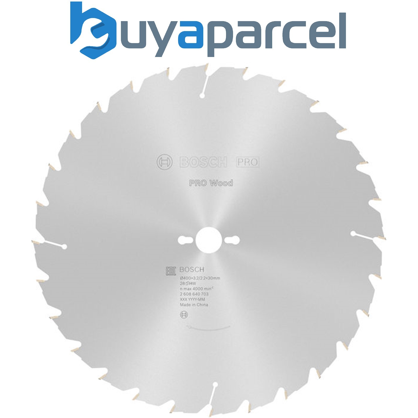 Bosch PRO Wood Circular Saw Blade 400 x 3.2 x 30 mm T28 2608640703