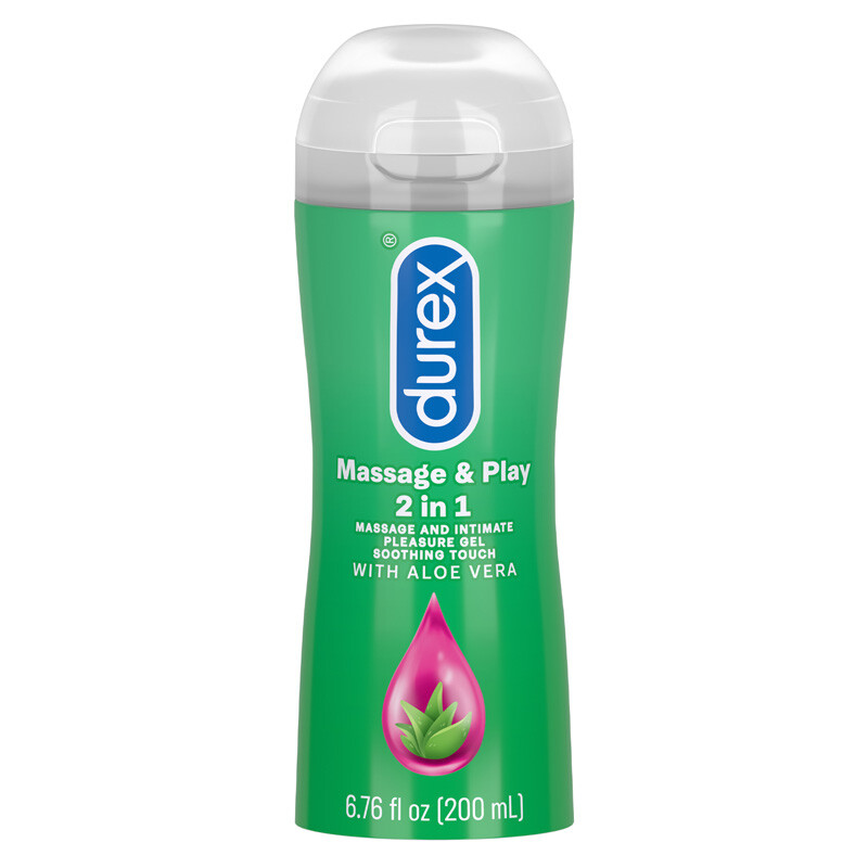 Durex PLAY Massage Lubricant 2in1 200ml Aloe Guarana Ylang Stimulating Lube