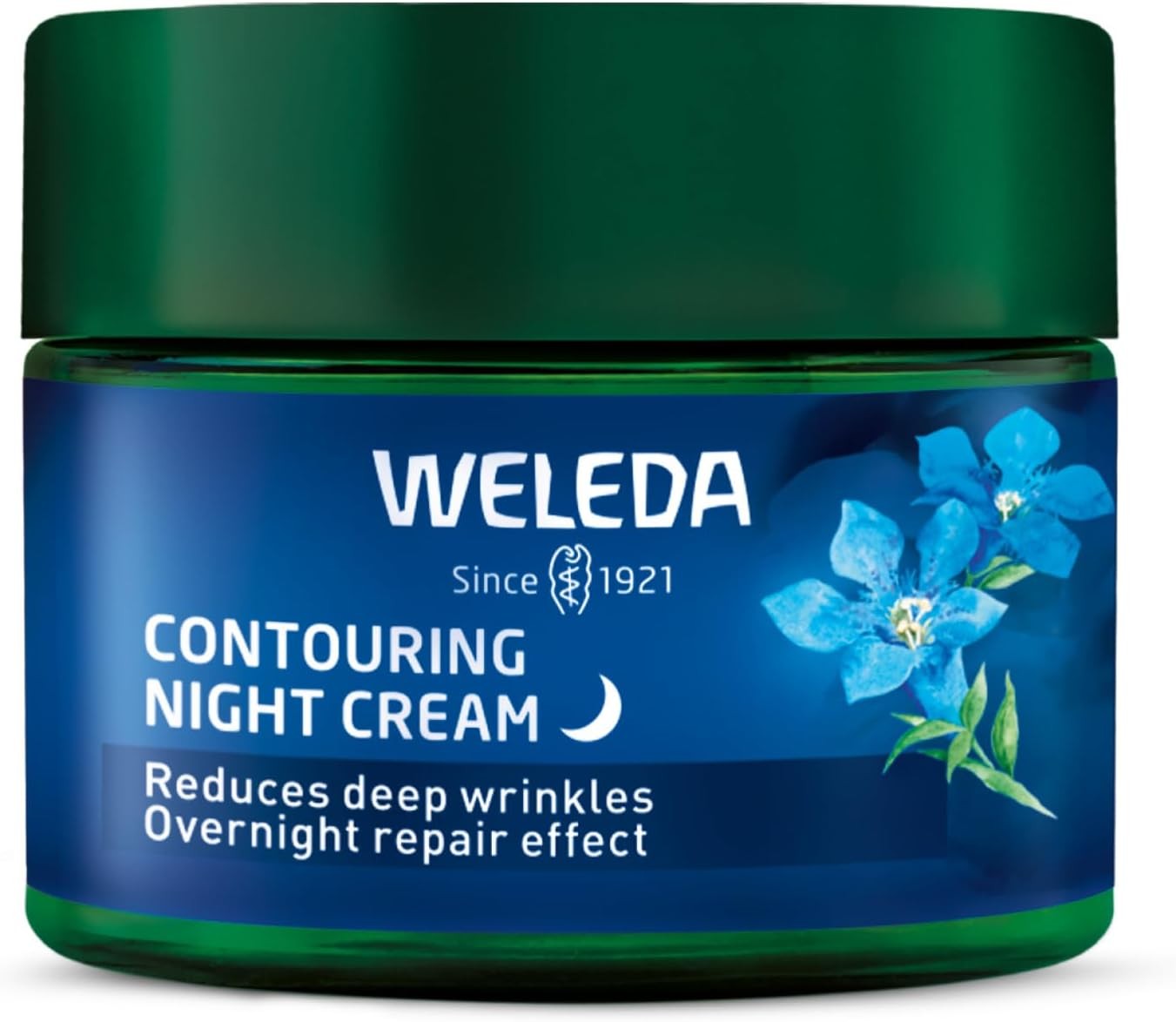 Weleda Contouring Night Face Cream with Blue Gentian & Edelweiss, Moisturising