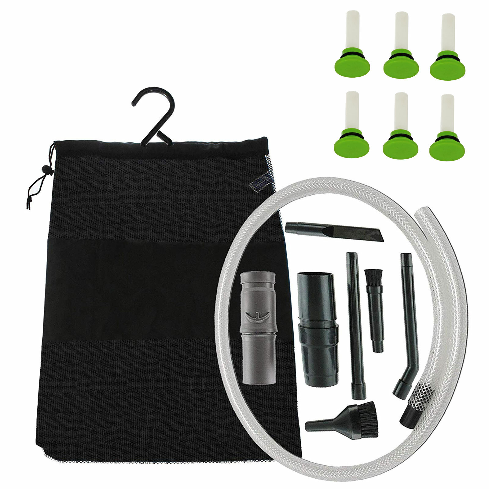 Valet Vehicle Car Mini Micro Tool Attachment Kit + Bag for Dyson + 6 Fresheners