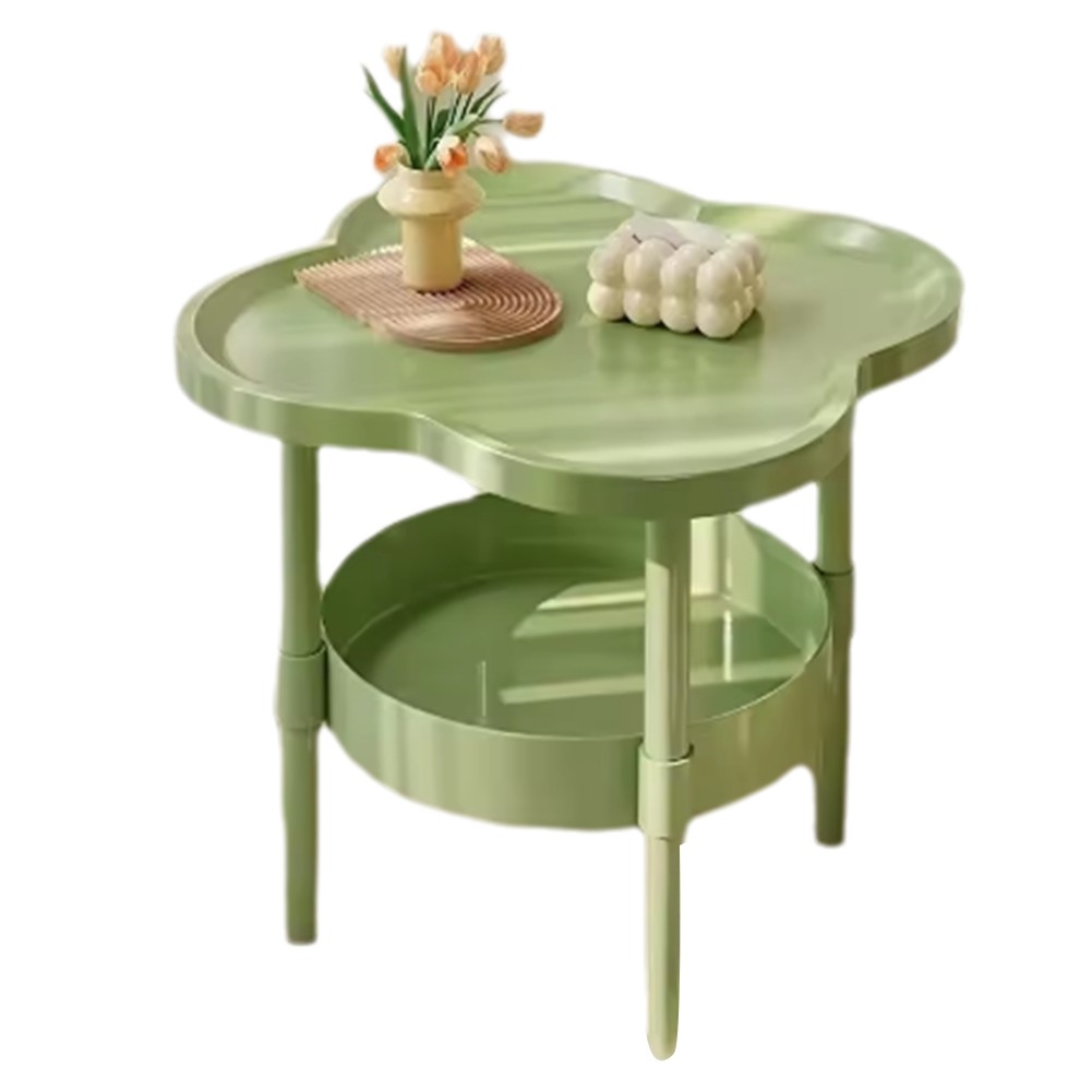 Creamy Bedside Bedroom Table Tea Table Green W8C83232