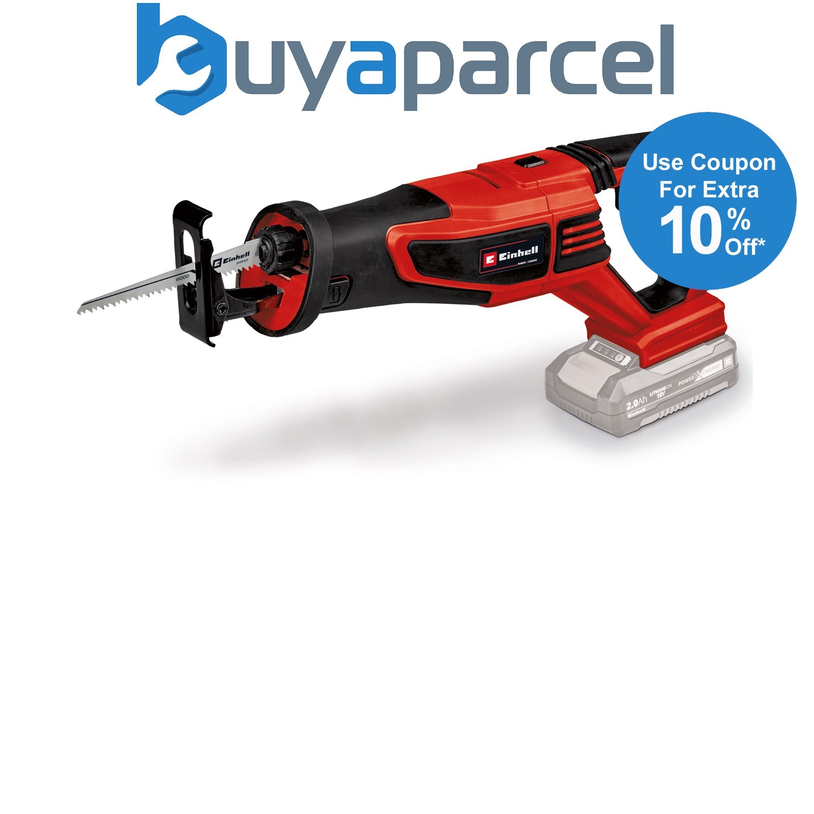 Einhell Professional Cordless Reciprocating Saw 18V Brushless TP-AP 18/28 Li BL