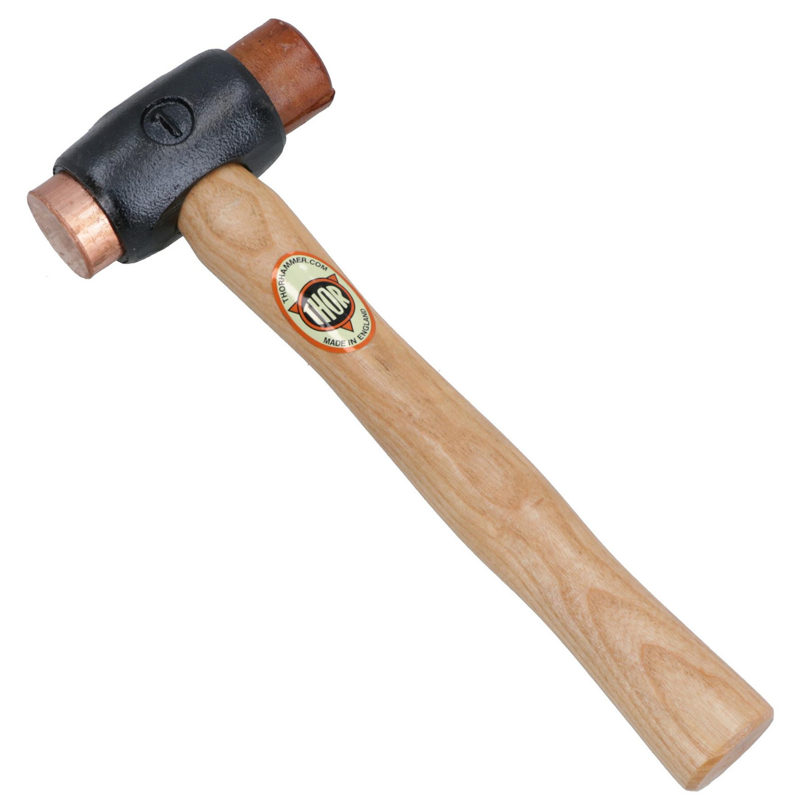 Thor No 1 Copper & Rawhide Faced Hammer / Hide Mallet Dead Blow TE401