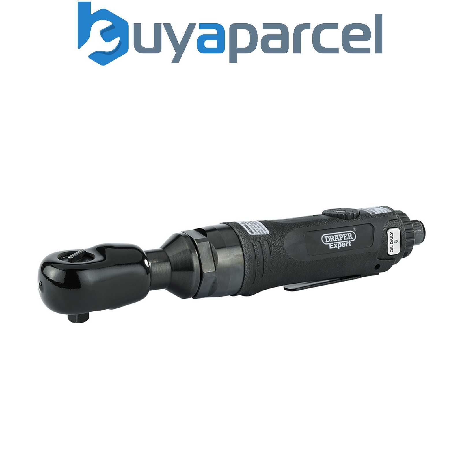 Draper 47568 Draper Expert Soft Grip Reversible Air Ratchet, 3/8" Sq. Dr.