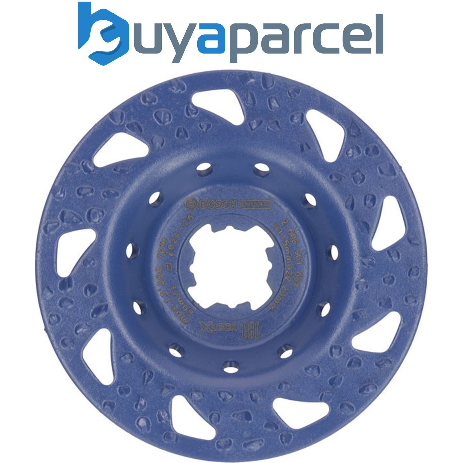 Bosch EXPERT Multi Carbide Grinding Head Coarse Flat X-LOCK 115mm 2608901684