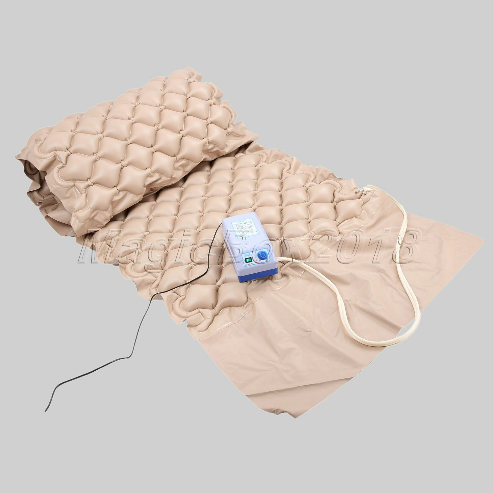 Medical Anti Decubitus Bedsore Air Mattress Inflatable Pad & Electric Air Pump