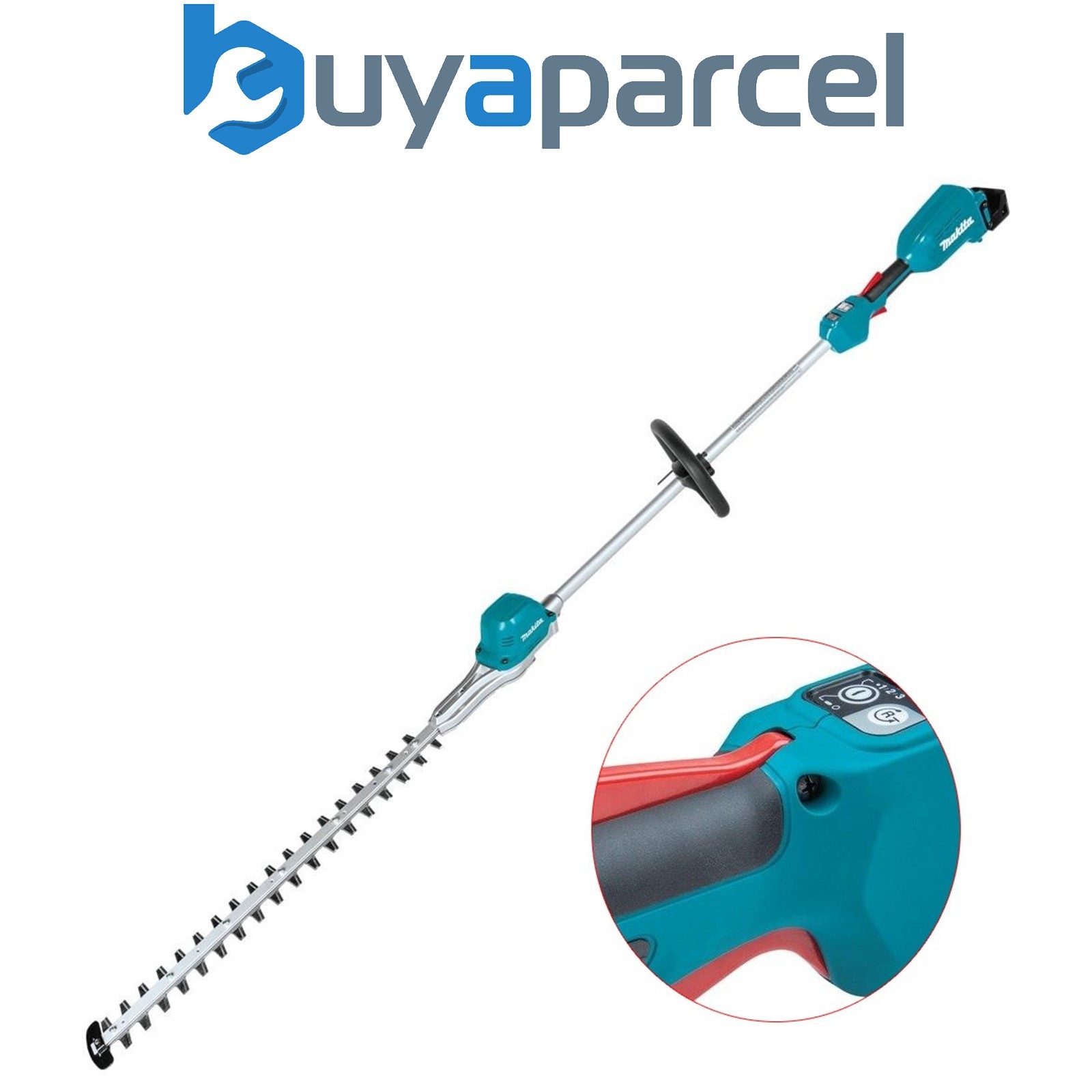 Makita DUN600LZ LXT 18v Brushless Pole Hedge Cutter Trimmer Long Reach 3 Speed