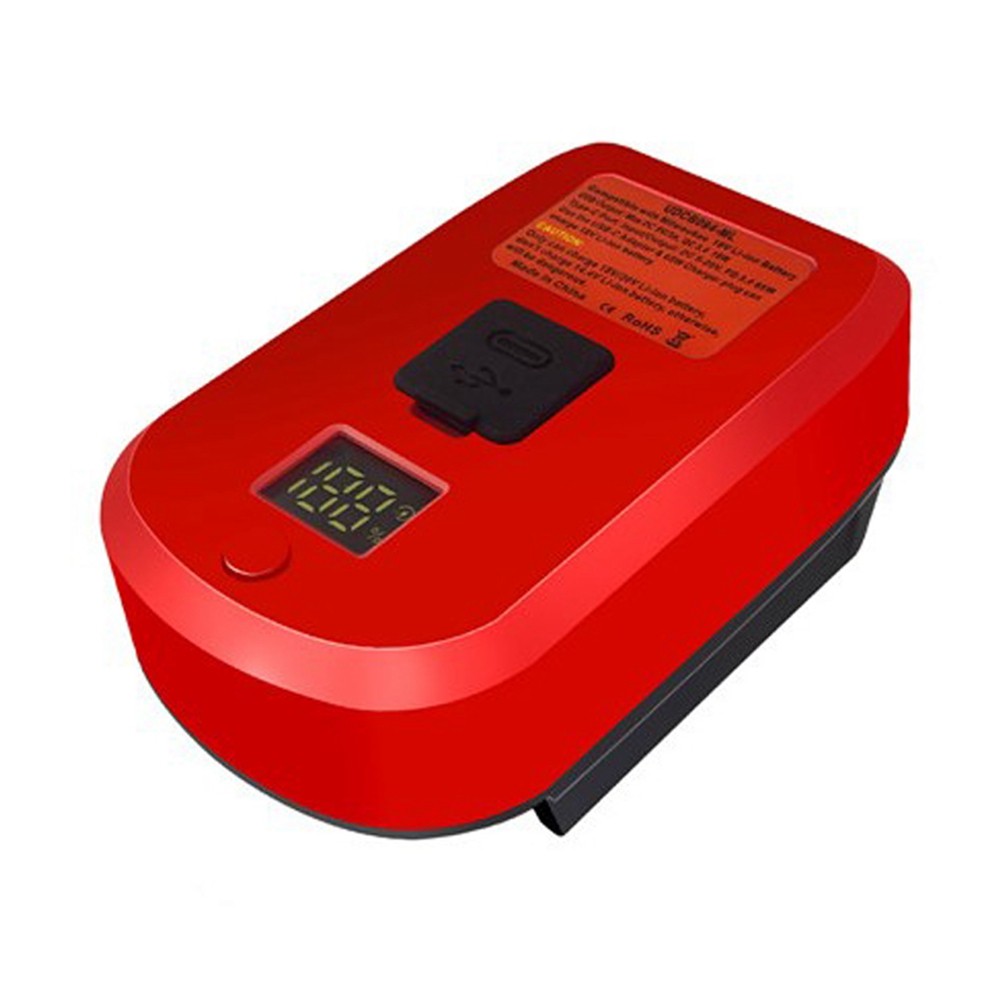 65W Adapter for 18V Li-Ion Battery with Type-C Port and USB Port Reverse8554