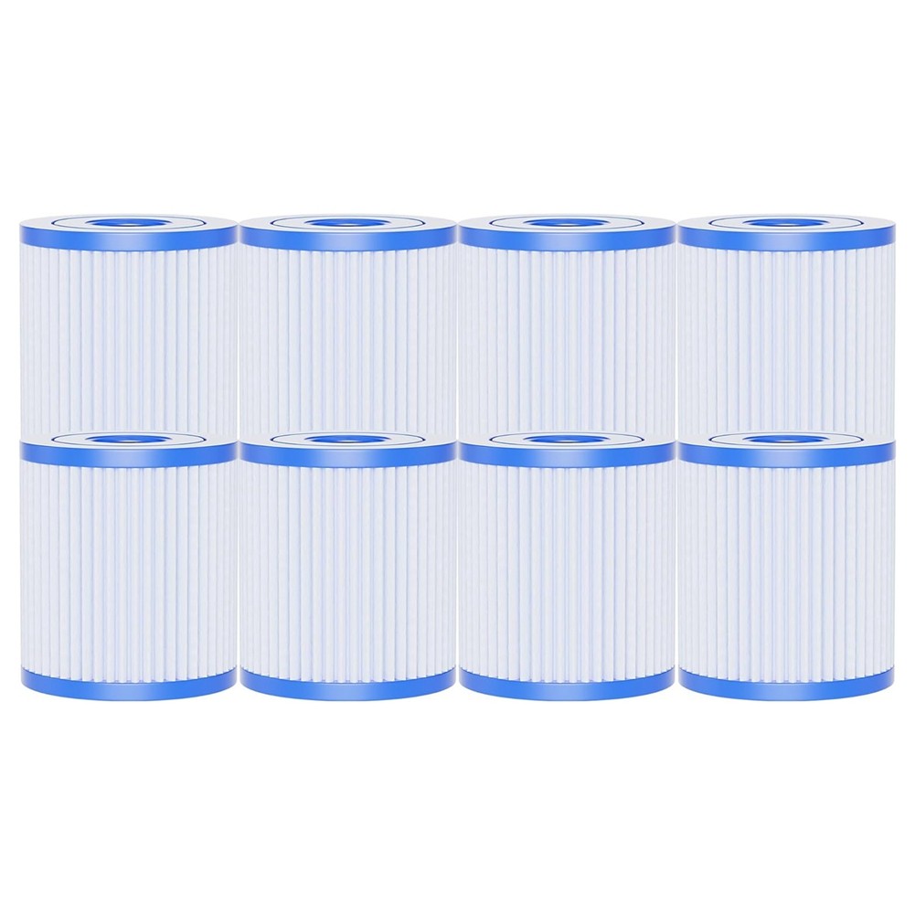 3X(8 Pack Pool H for 29007E Type H Pool , 330 GPH Pump Above3194