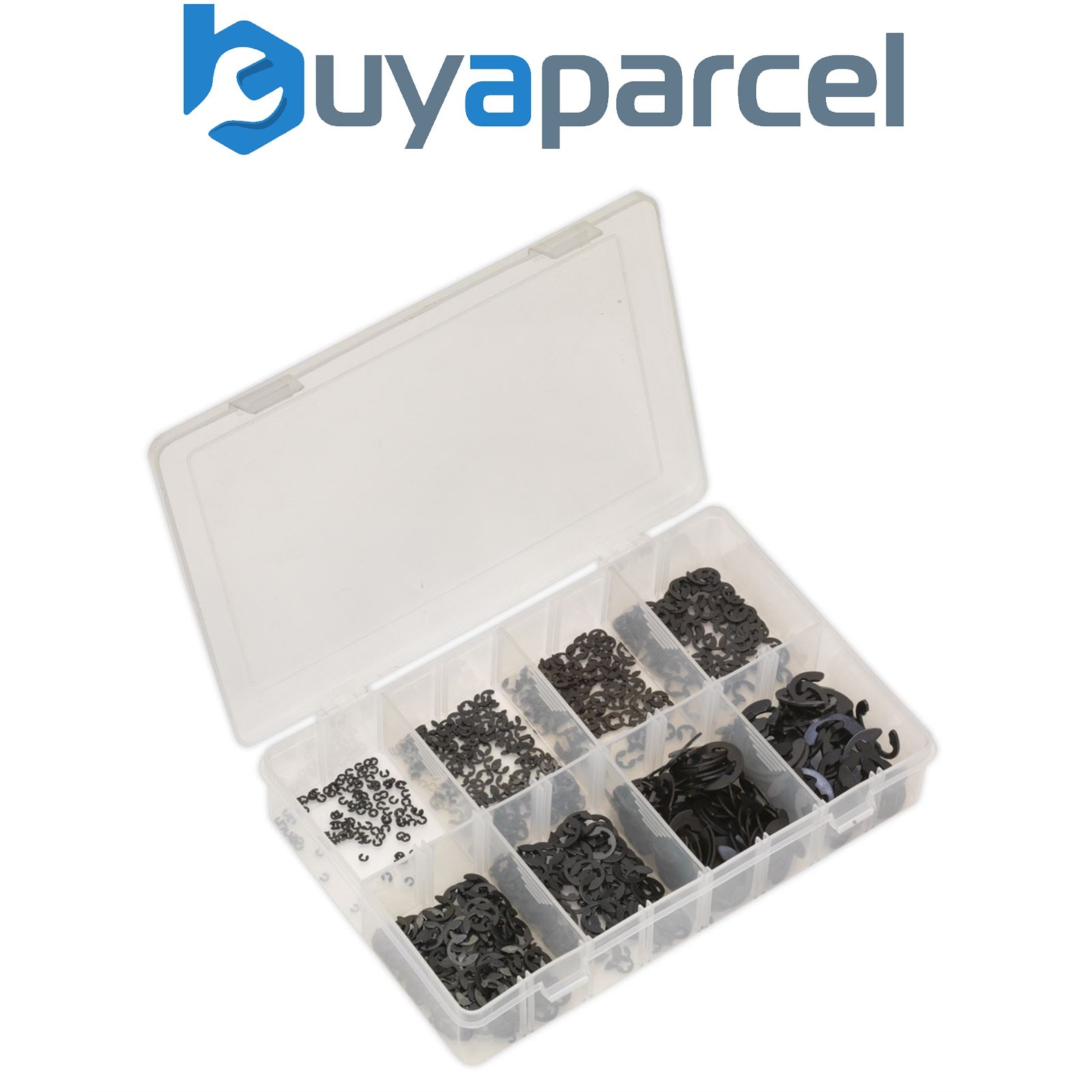 Sealey AB012ER E-Clip Retainer Assortment 800pc