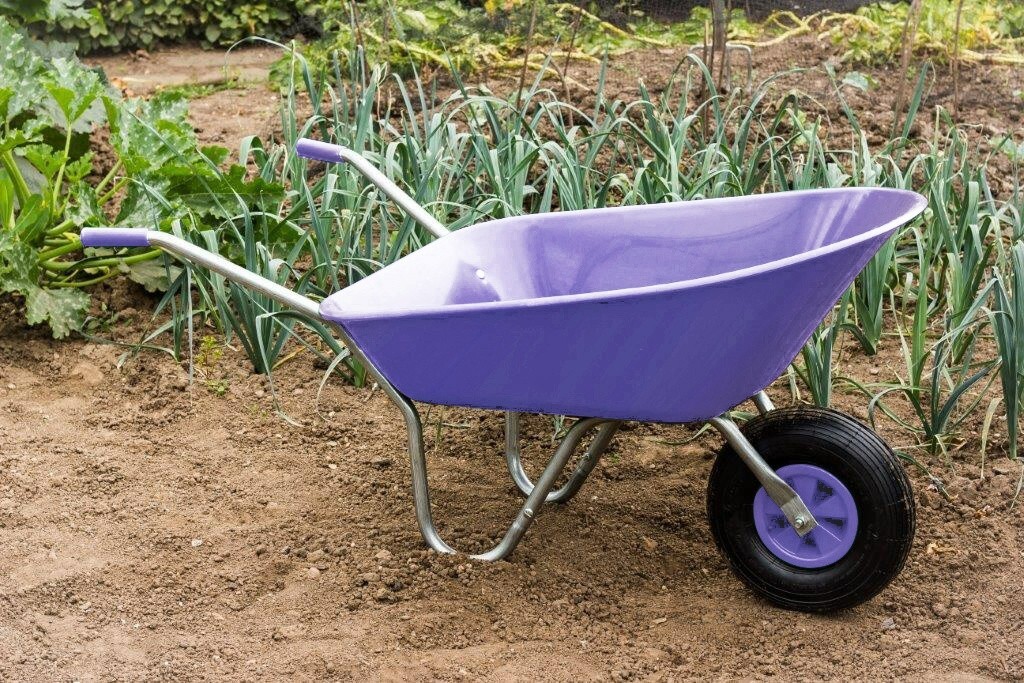 Ambassador Boxed Wheelbarrow 85L Lilac - WB10