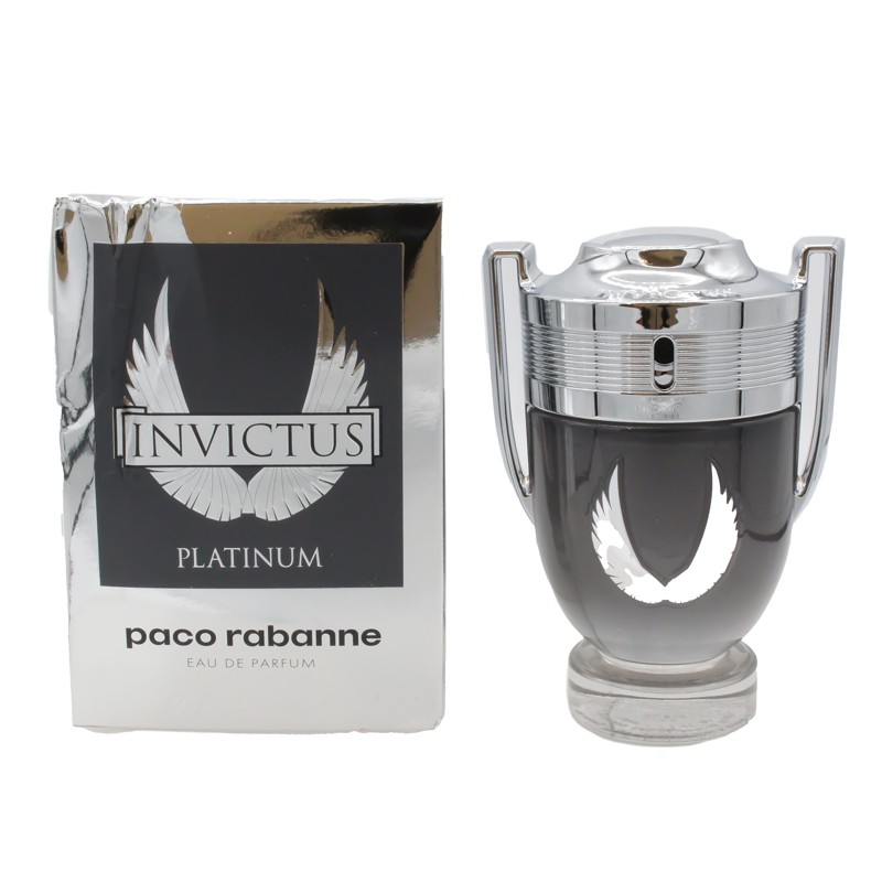 Paco Rabanne Invictus Platinum 50ml Eau De Parfum Mens Fragrance EDT For Him
