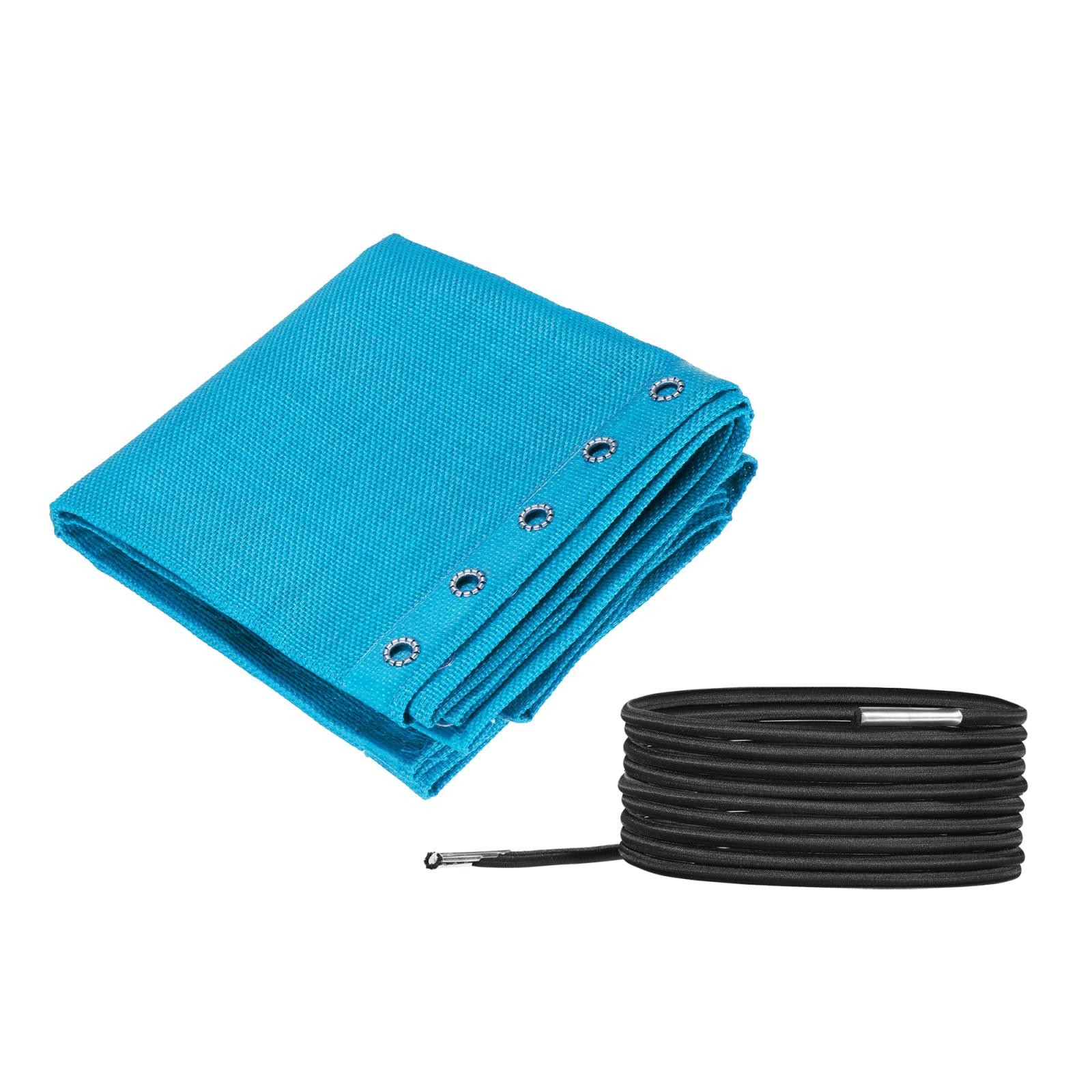 Gravity Chair Replacement Fabric Recliners Repair Kit with Ropes, Sky Blue