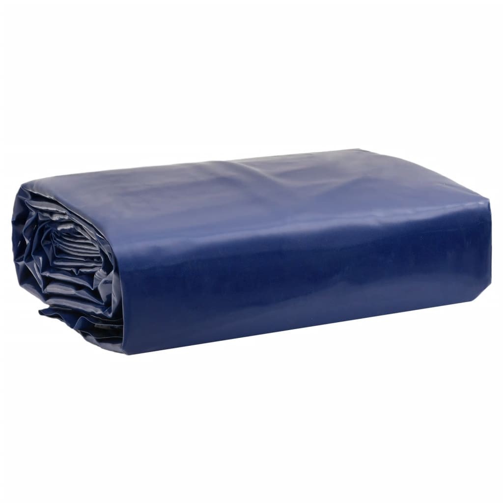 Tarpaulin Ground Sheet Waterproof Camping Tarp Cover Blue 650 g/m² vidaXL