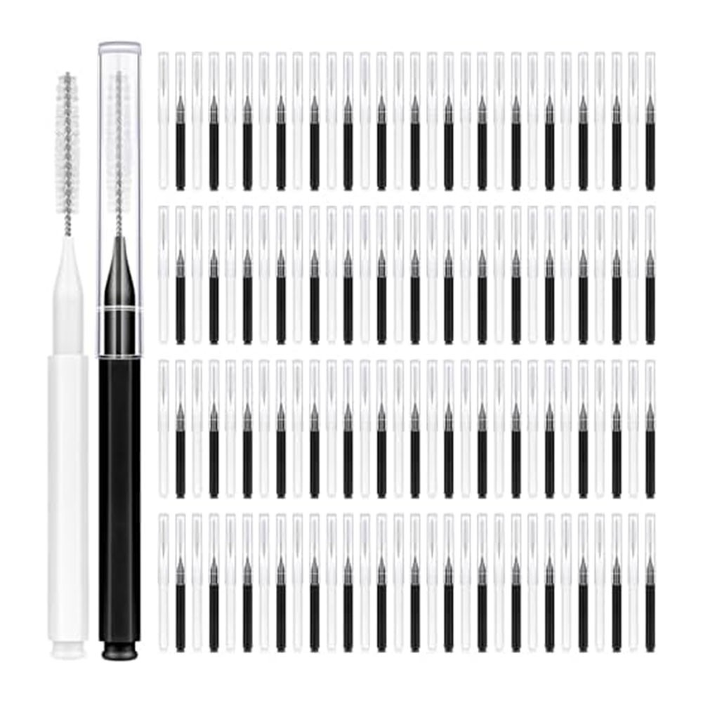 3X(120pcs Interdental Brushes, Braces Brush Cleaner for Teeth Cleaning4875