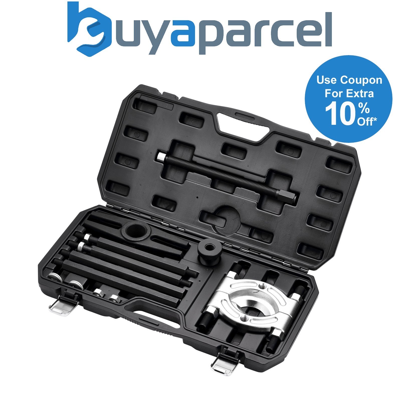 Draper 12390 Bearing Separator and Puller Set (8 Piece)