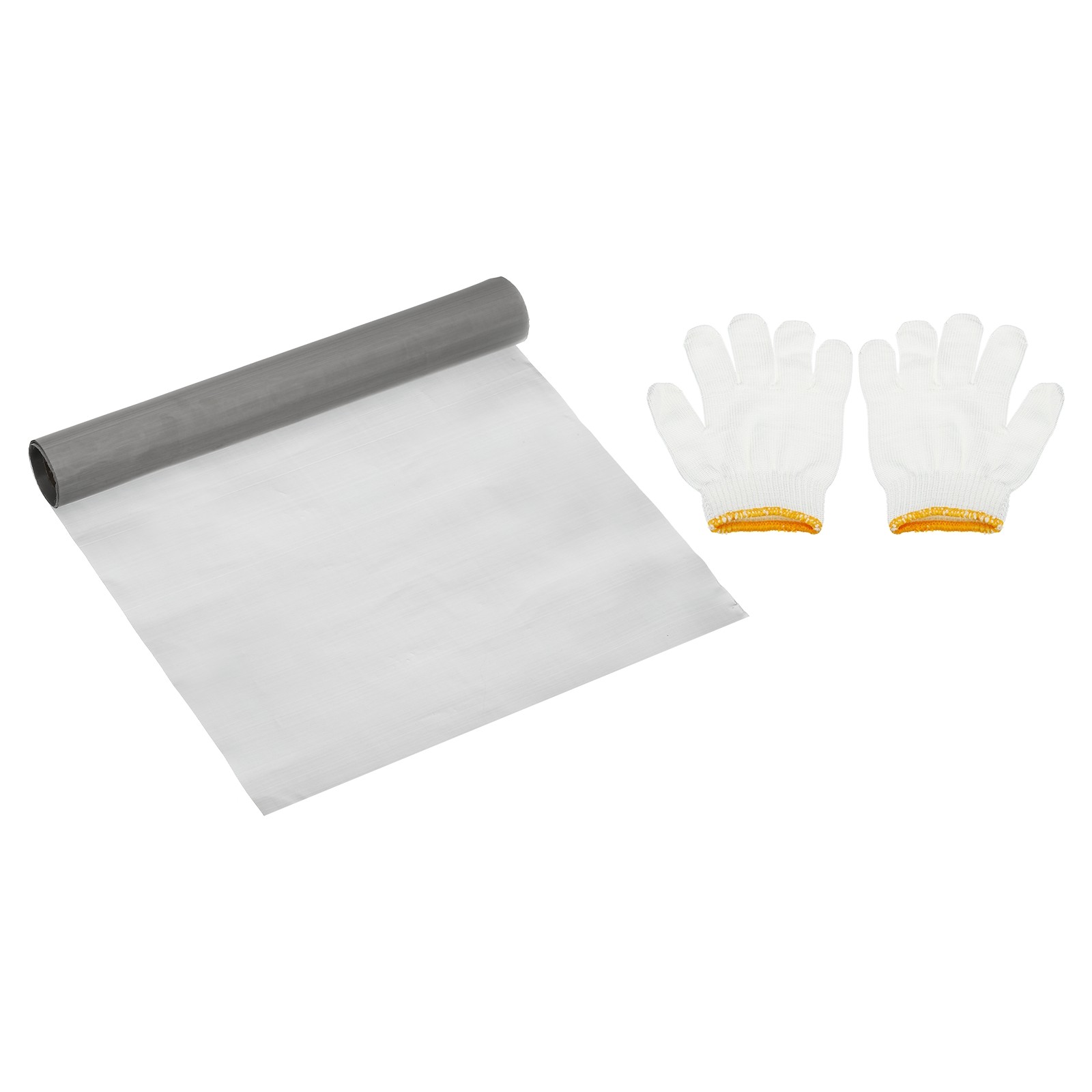 40"Lx16"W Woven Wire Mesh, 300Mesh 304 Stainless Steel Filter Screen with Gloves