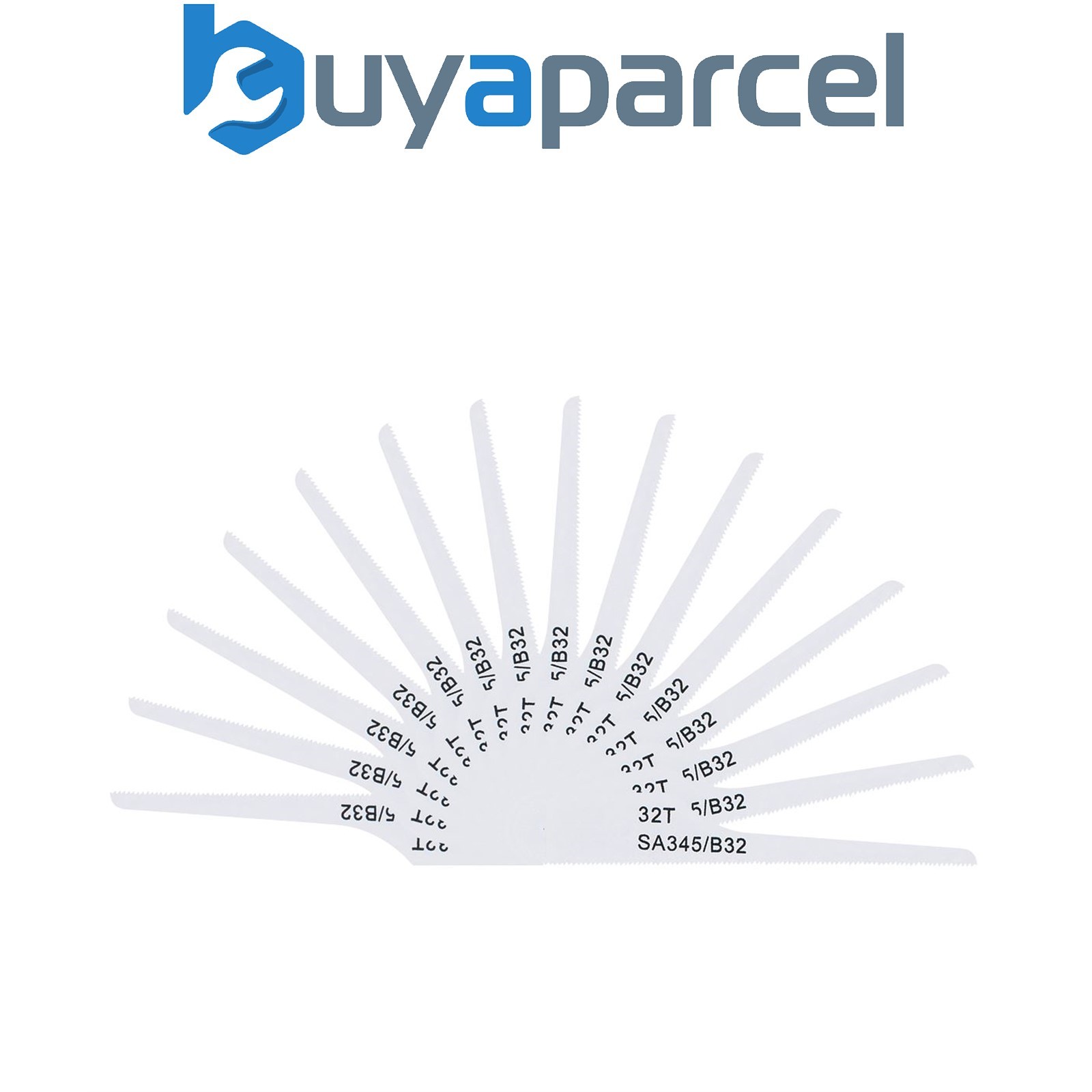 Sealey SA345/B3215 74mm HSS Air Saw Blade 32tpi - Pack of 15