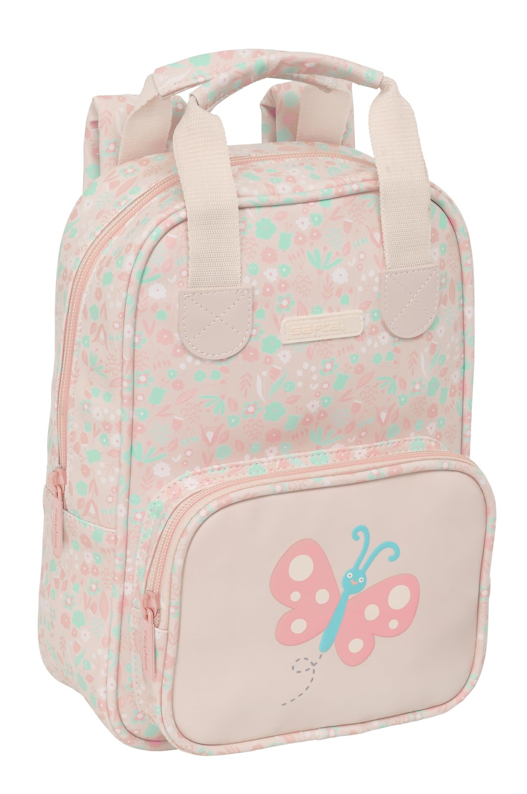 SAFTA PREESCOLAR MARIPOSA – Children's Backpack, Adaptable with Handles, Recycla