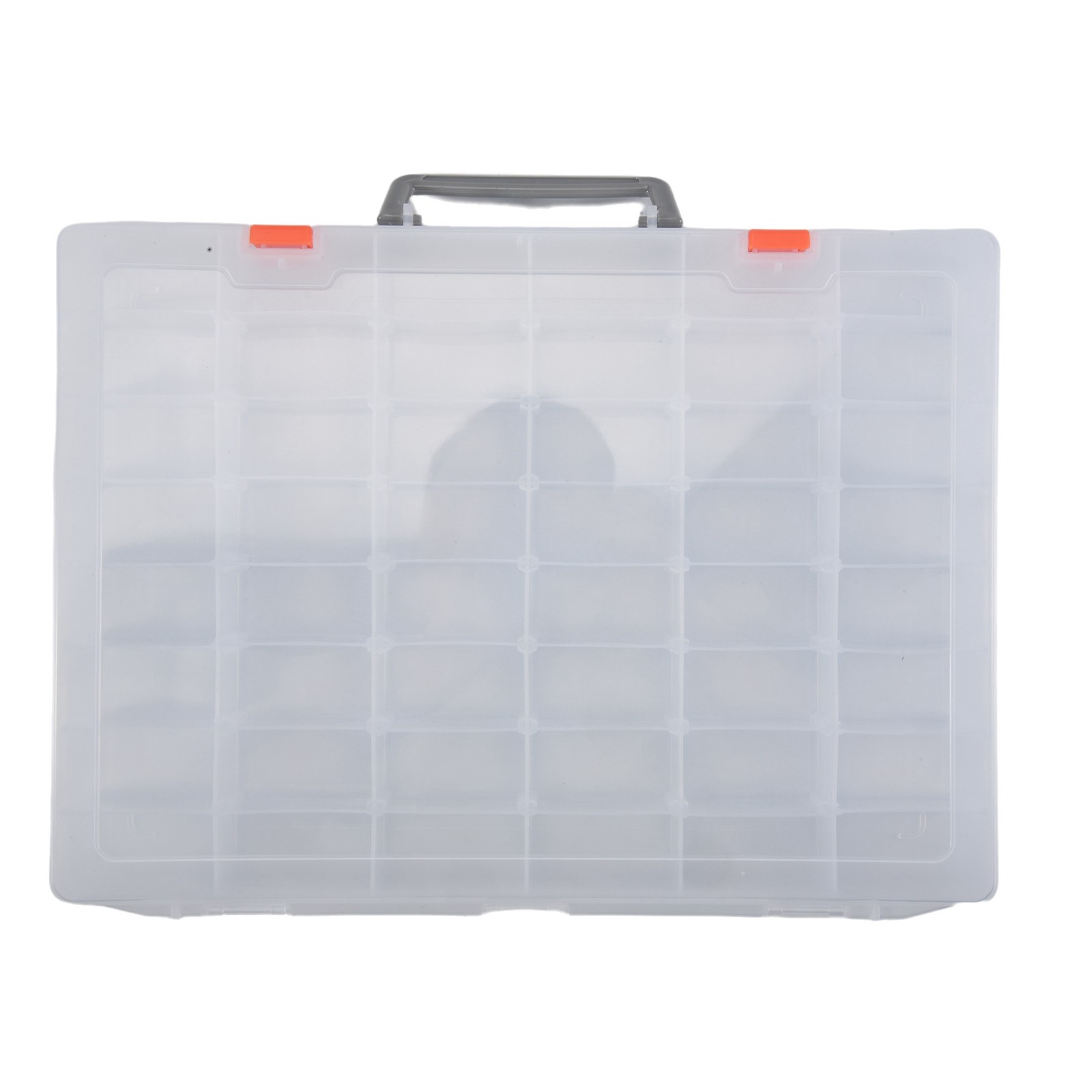 48 Grids Plastic Organizer Box with Adjustable Dividers,Craft Storage1477