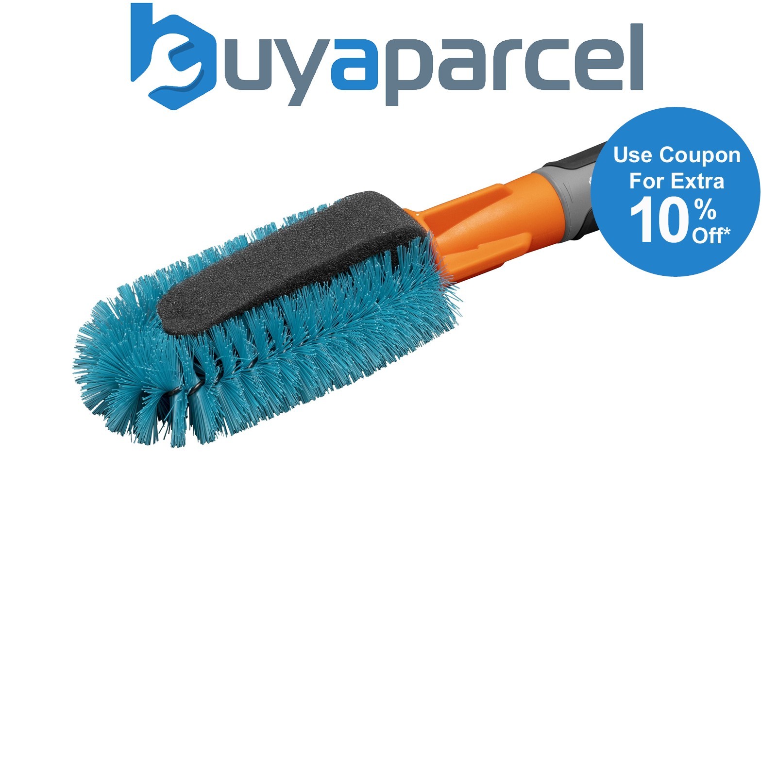 Gardena Cleansystem Bike Wheel Pram Trailer Cleaning Brush Bristle
