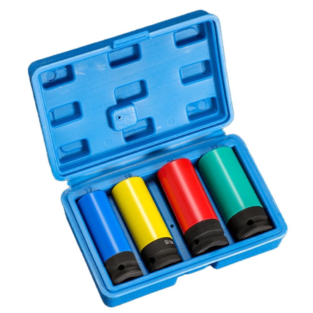 Drive Wheel Protector Socket Sleeve Set Plastic Sleeves 17mm, 19mm, 21mm,2139