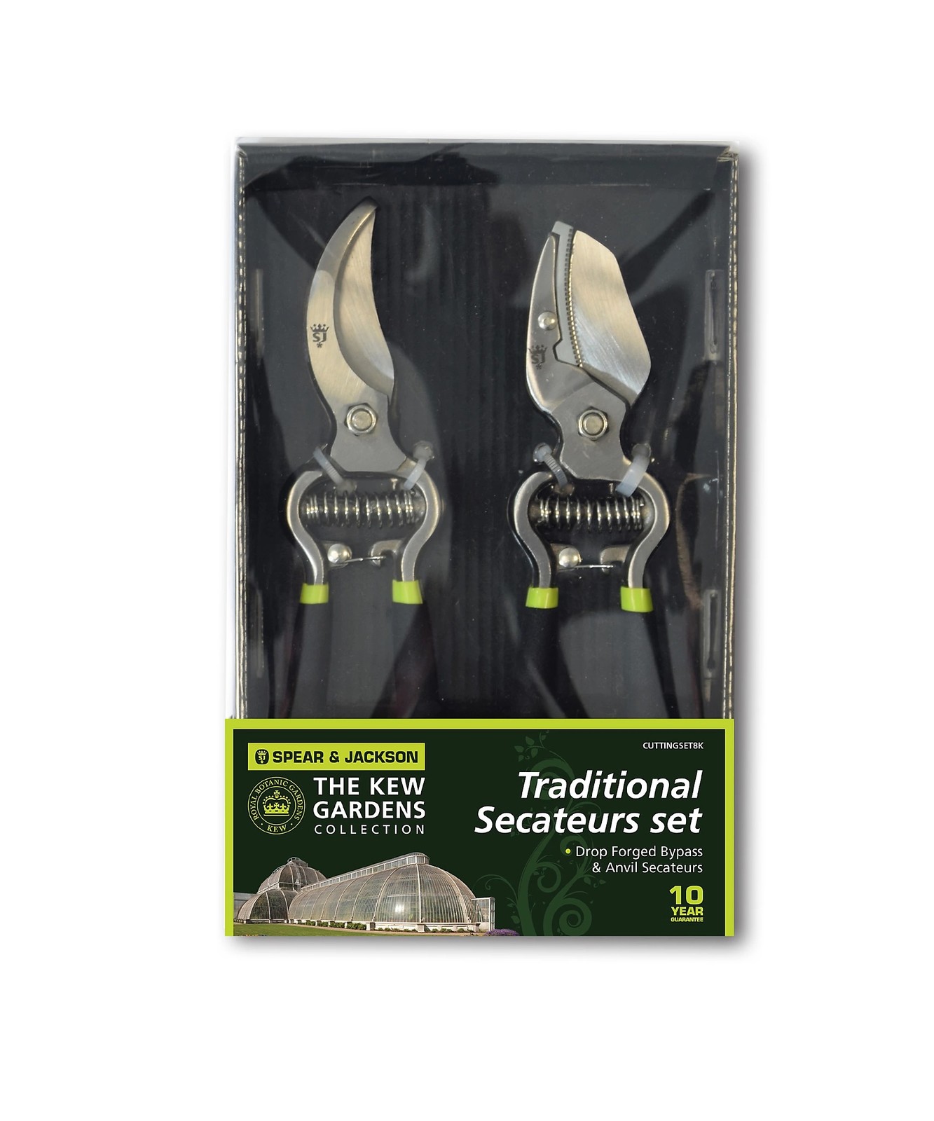 Spear & Jackson Kew Vintage Trimmer Set Ideal For Thick And 'Woody' Stems