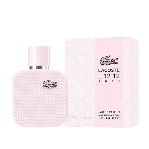 LACOSTE L.12.12 ROSE 50ML EAU DE PARFUM SPRAY BRAND NEW & SEALED
