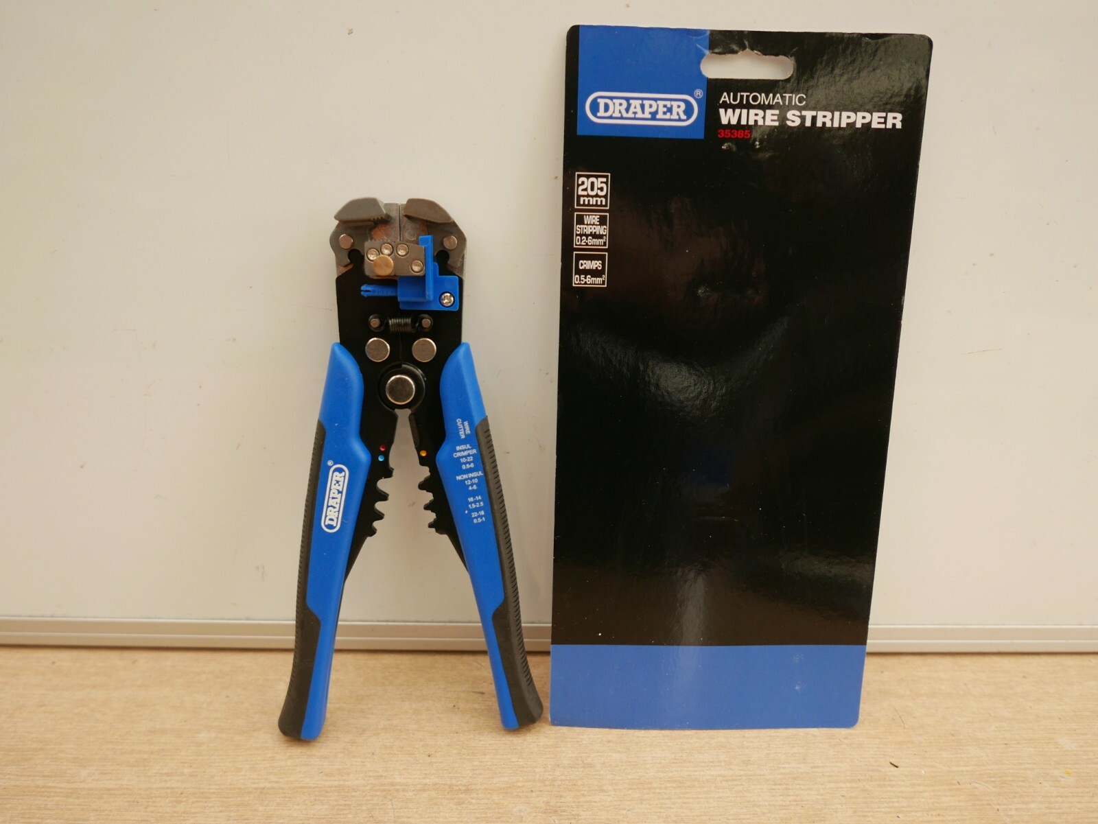 DRAPER 35385 210MM AUTOMATIC WIRE STRIPPER & CRIMPER