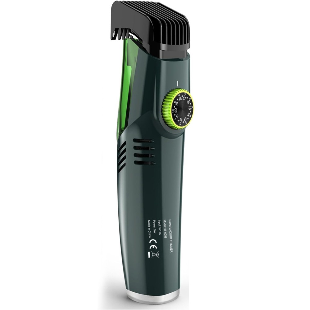 Cordless Beard Trimmer Electric Shaver with Built-in Vacuum IPX6 Q5P17502
