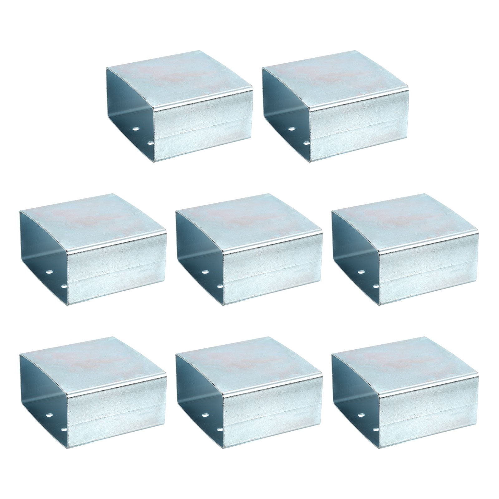 Square Pipe Fitting, Woodworking Base Kit for 2" x 4" Lumber (8 Pack)