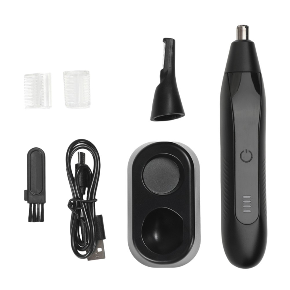 3X(Electric Nose Hair Clipper with Replaceable Stainless Steel Blade5943