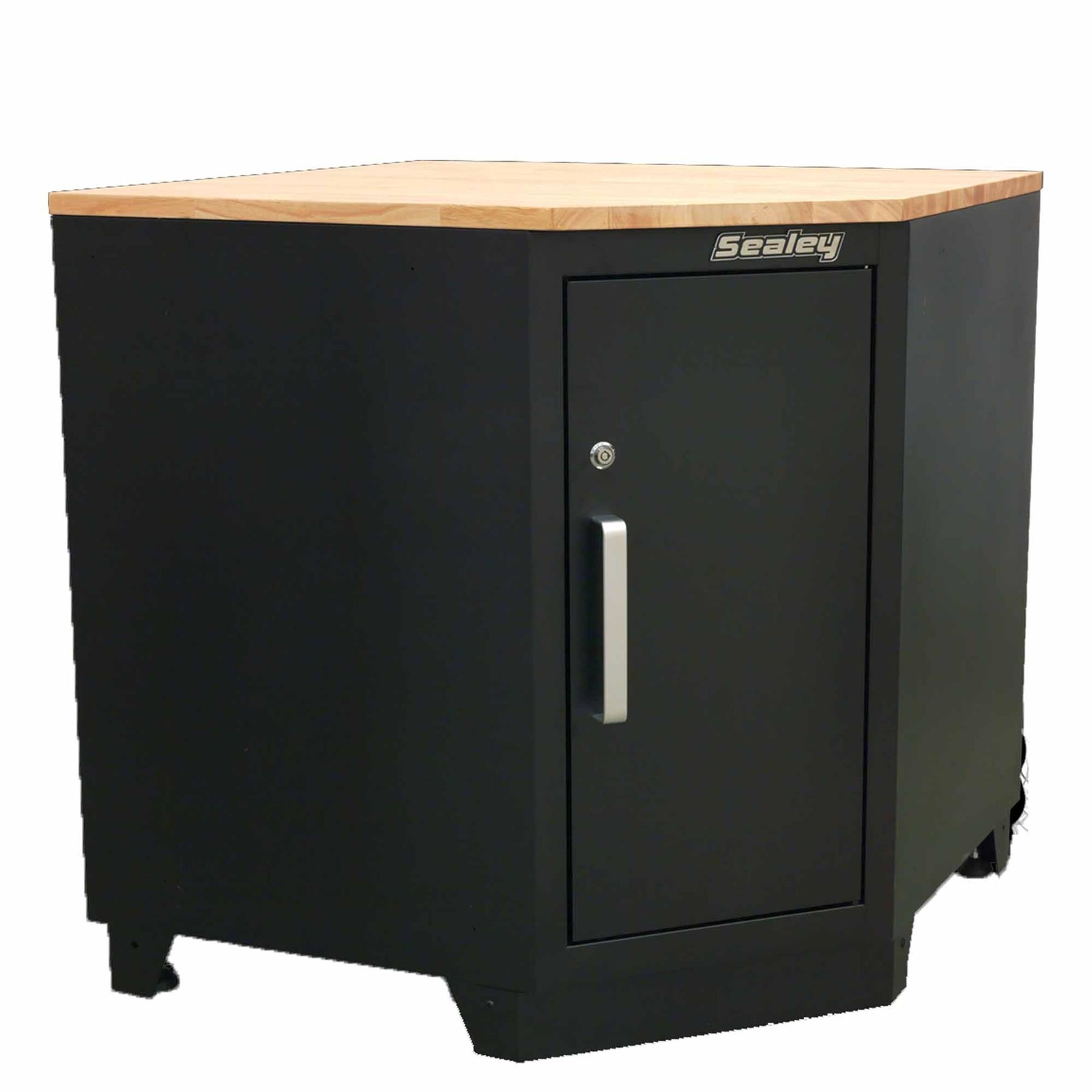 Sealey Hardwood Corner Worktop 930mm Workbench Workstation Tool Storage