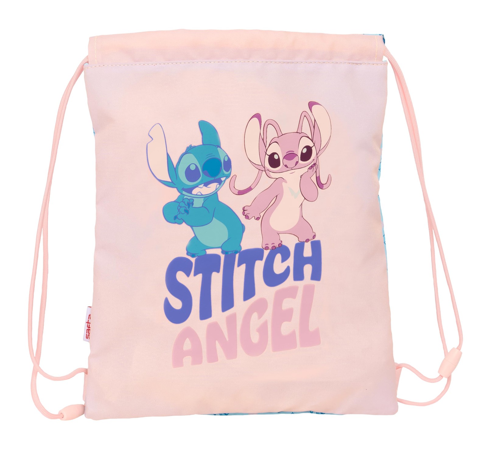 STITCH OHANA - Flat Junior Backpack, Backpack, Ideal for Children of Different A