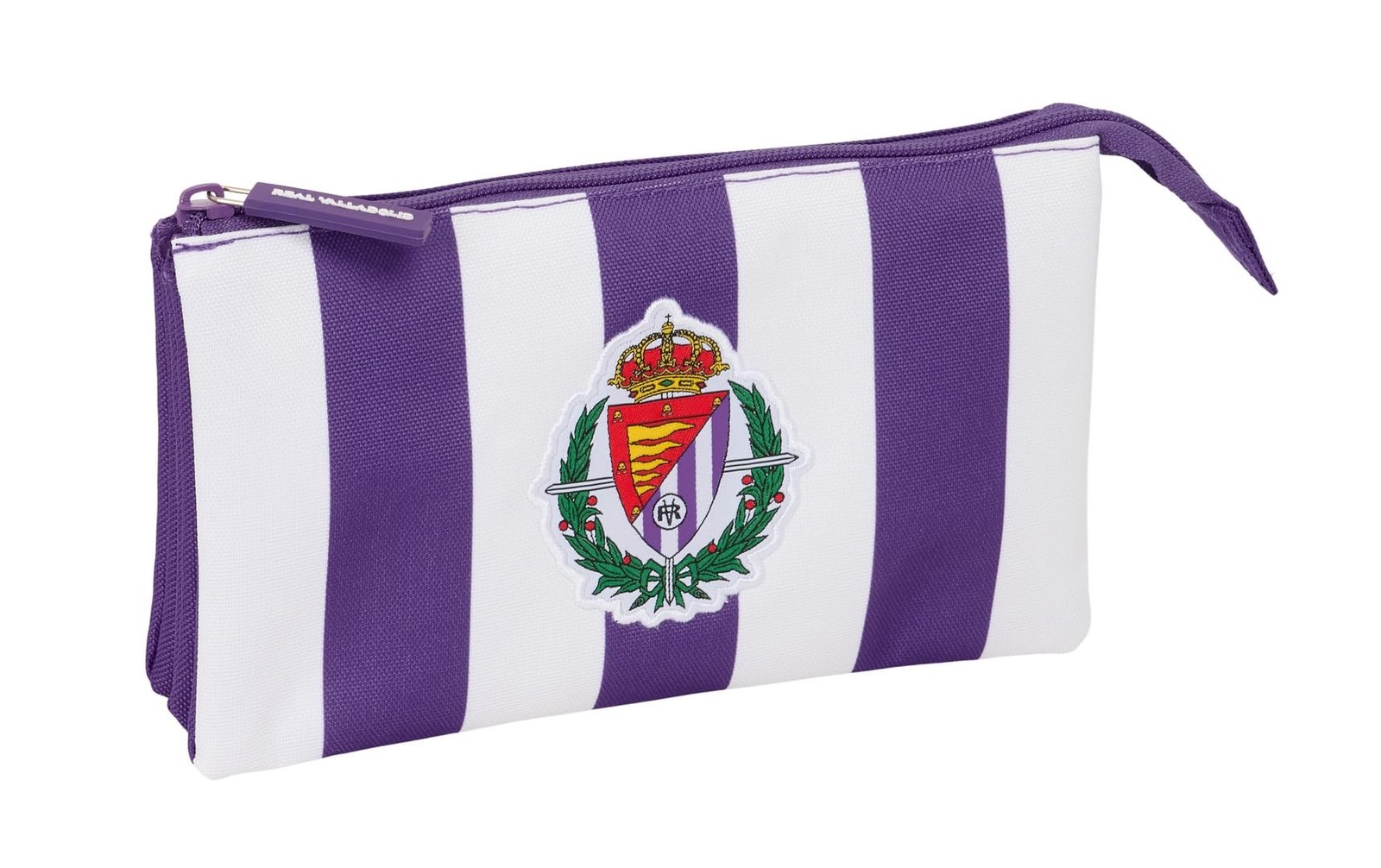 Safta REAL VALLADOLID – Triple Pencil Case, Children's Pencil Case, Ideal for Sc