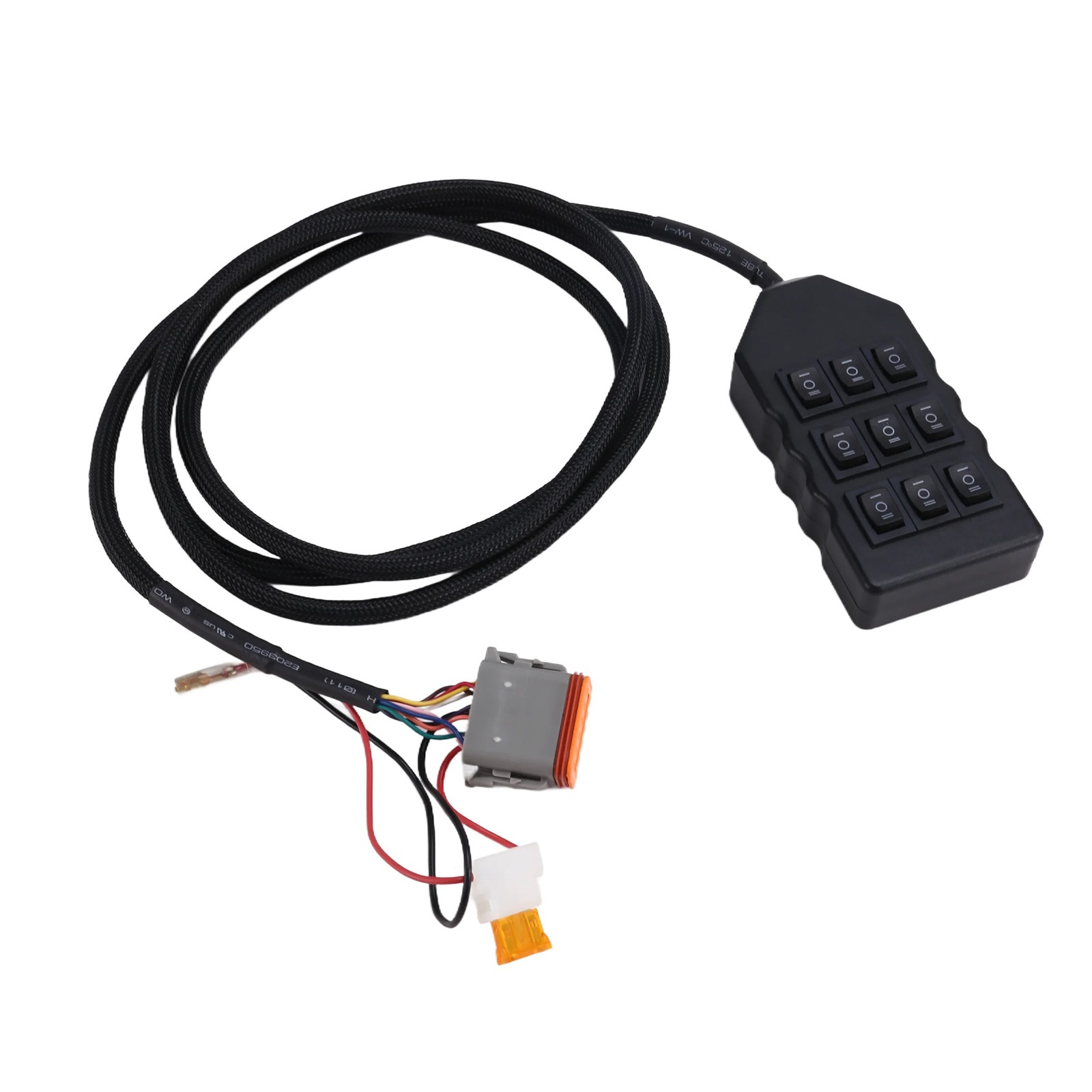 9 Button Handle Solenoid Controller 8-Corner Solenoid Remote Controller7837