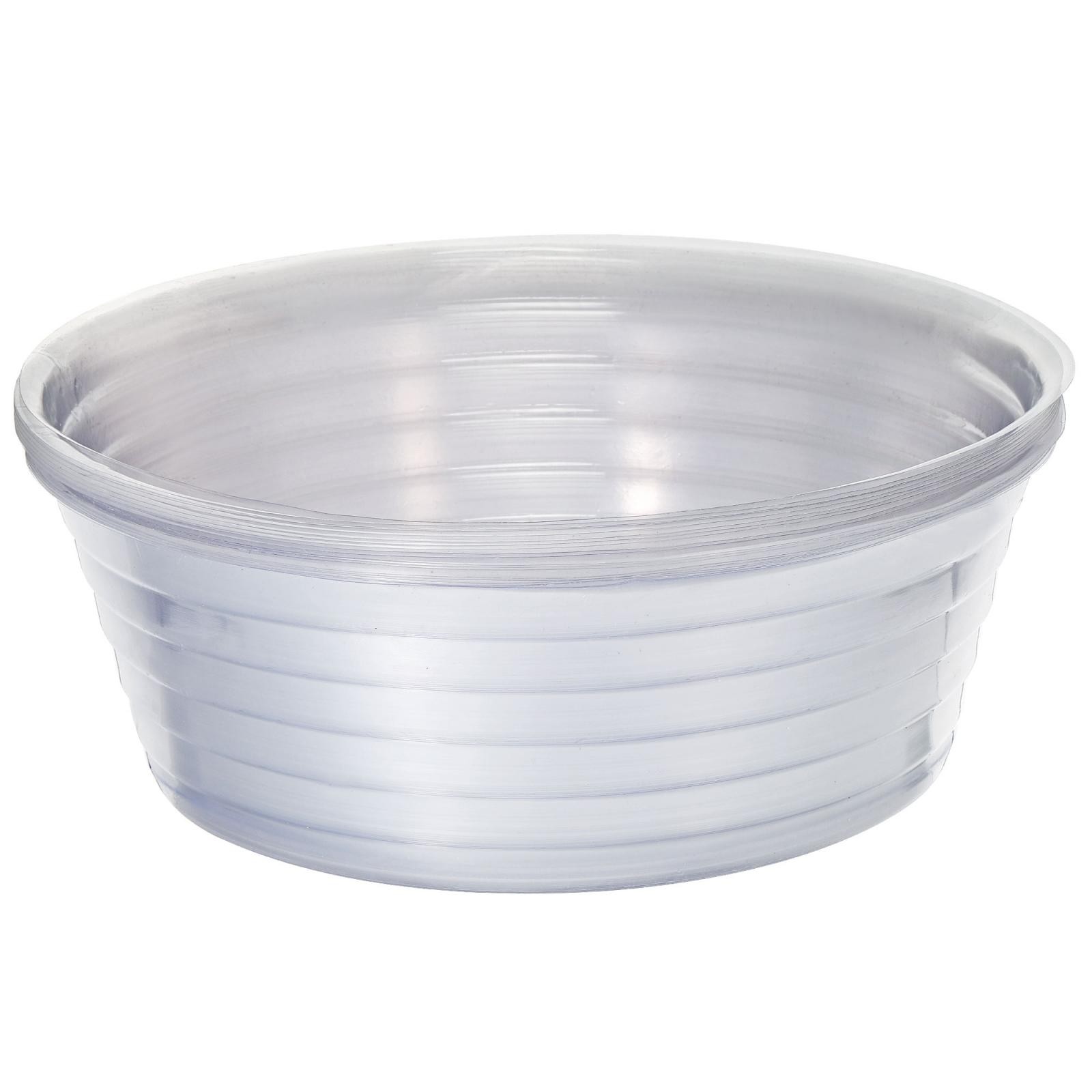 20pcs Plant Pot Saucer 13.4" Plastic Round Flower Drip Tray Indoor Outdoor Clear